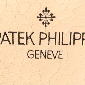 Original classic Patek Philippe wrist watch case